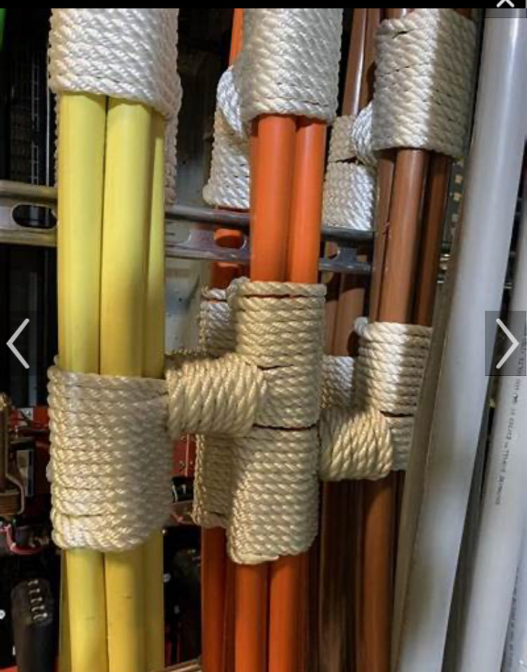 Lashing Yellow Kevlar Aramid Tactical 3/8 Fire Retardant Rope Heavy Duty