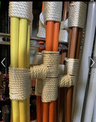 Lashing Yellow Kevlar Aramid Tactical 3/8 Fire Retardant Rope Heavy Duty