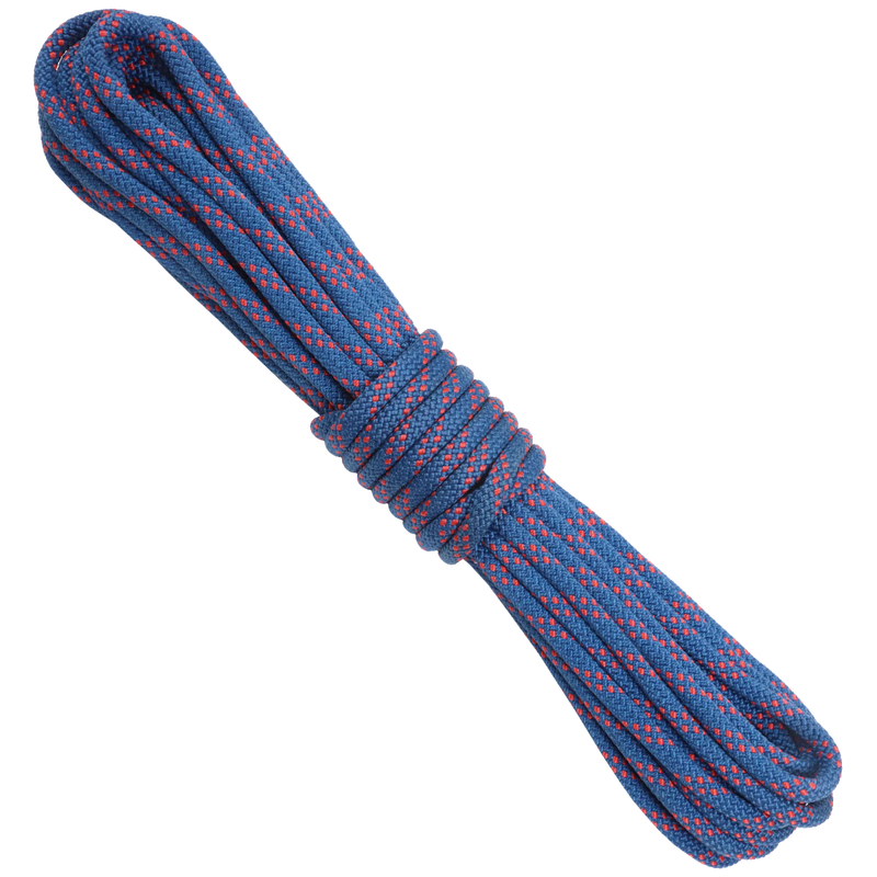 Made with Kevlar Aramid Tactical 3/8 Fire Retardant Rope Heavy Duty Blue Red Tracer