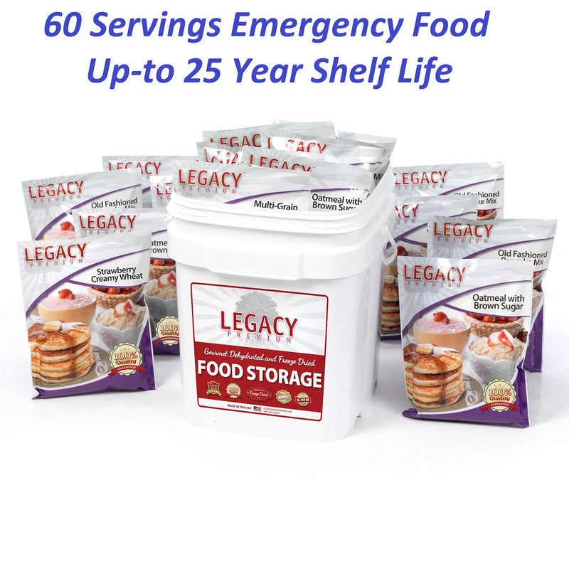 Legacy Entree Emergency Food 60 Servings