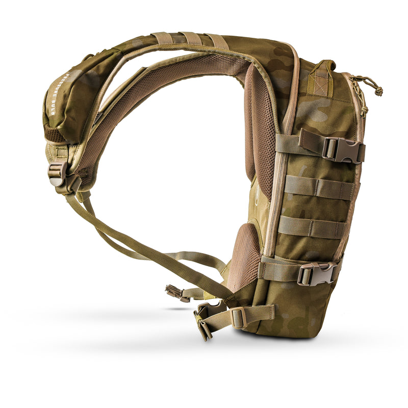 Aquamira 700 Tactical Hydration Water Bladder Rig Pack MultiCam