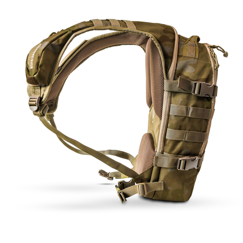 Aquamira 700 Tactical Hydration Water Bladder Rig Pack MultiCam