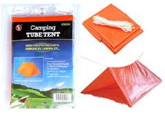 Emergency Survival Camping Shelter Tube Tent Waterproof Prepper