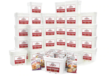 Legacy Premium Emergency Food 4320 Servings Free Survival Kit