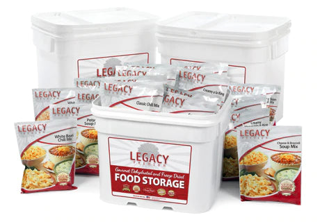 Legacy Premium Emergency Food 360 Servings Free Survival Kit