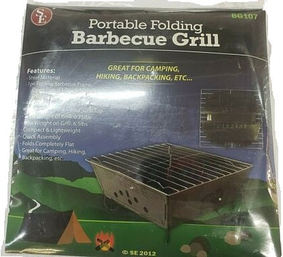 Portable Folding Fold Up Barbecue Bbq Grill Cooker for Camp Camping Disposable
